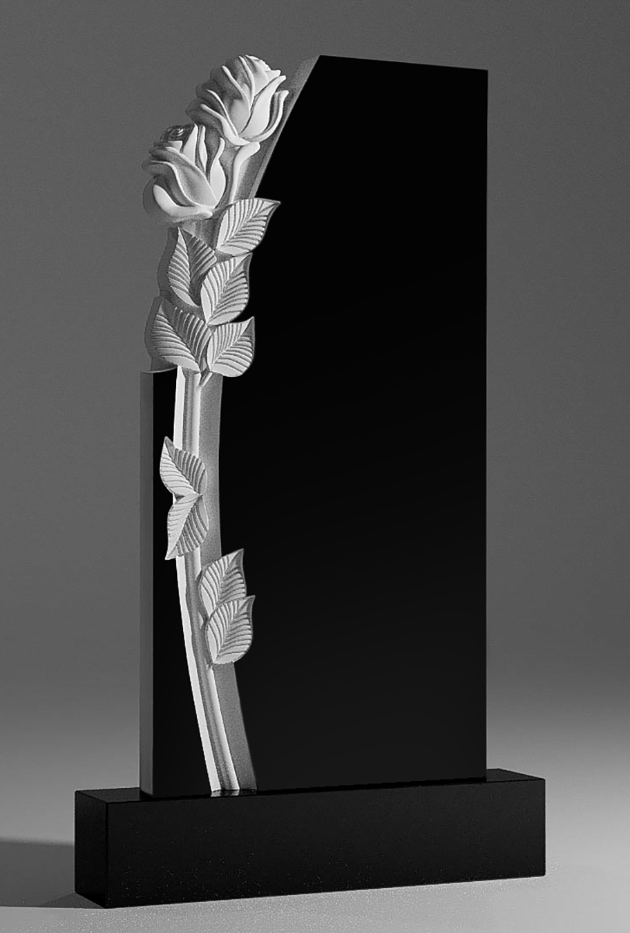 картинка Вертикальный памятник №3 от магазина Карелия Гранит