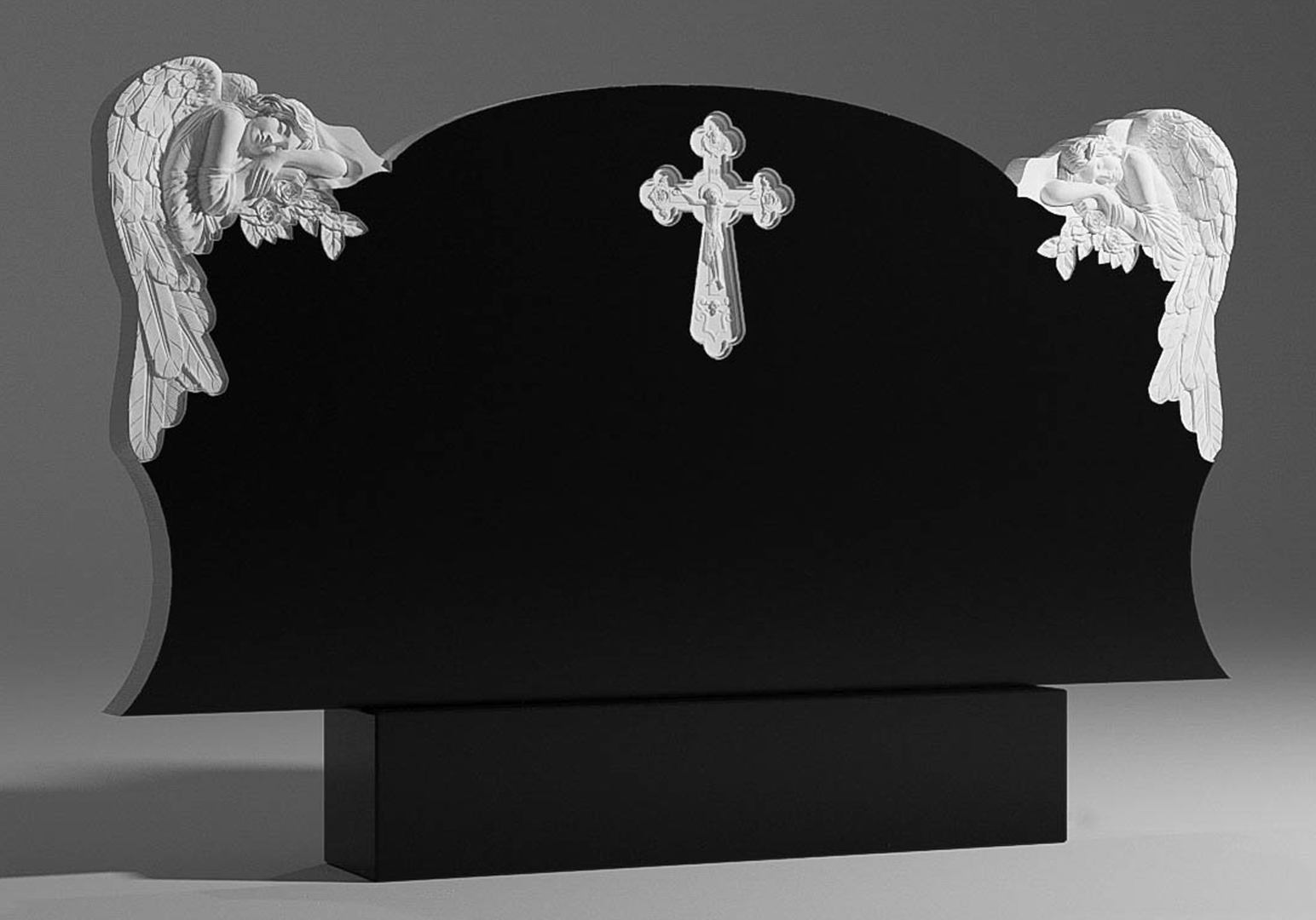 картинка Горизонтальный памятник №2 от магазина Карелия Гранит